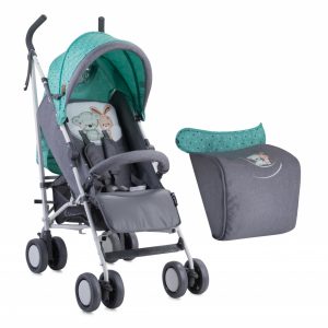 Carucior sport Fiesta cu husa Green Gray Friends