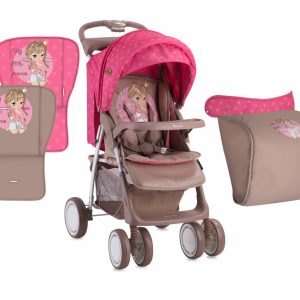 Carucior sport Foxy cu husa Beige Rose Princess