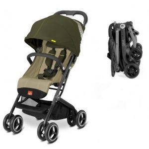 Carucior sport ultracompact Qbit + Lizard Khaki