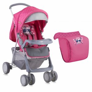 Carucior sport Terra cu husa Pink Kitty