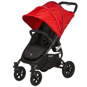 Carucior sport cu roti gonflabile Snap 4 Red