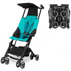 Carucior sport ultracompact Pockit Capri Blue
