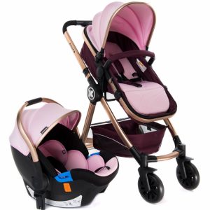 Carucior transformabil 3 in 1 Allure Liliac