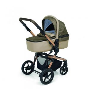 Carucior transformabil 3 in 1 iWOOD Crem