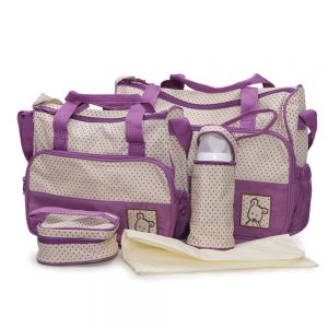 Geanta pentru mamici Mama Bag Stella Purple