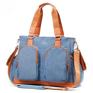 Geanta pentru mamici Mame Glam Blue