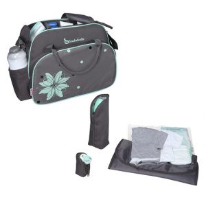 Geanta pentru scutece Vintage greyblue