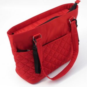 Geanta pentru scutece matlasata Ruby