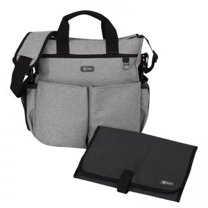 Geanta pentru mamici Sesto Steel Grey