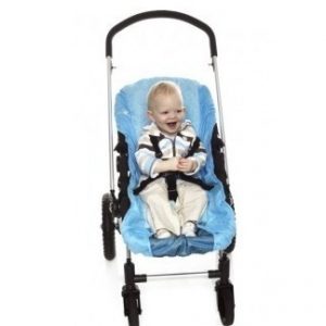 Husa carucior sport Wallaboo Soft Blue