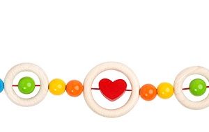 Jucarie de carucior din lemn Rotho babydesign