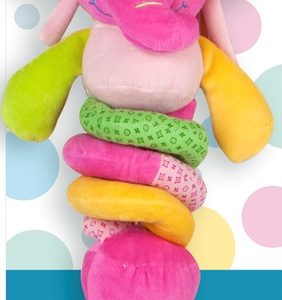 Jucarie din plus spirala muzicala ELEFANT