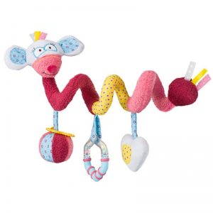 Jucarie plus spirala Babyono Soricica Mia
