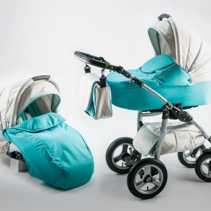Carucior 3 in 1 Kerttu Fusion F6 turquoise