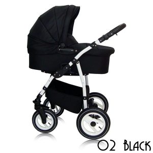 Carucior 2 in 1 Kummer Inspiro 02 black