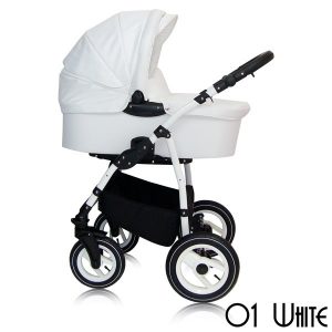 Carucior 3 in 1 Kummer Inspiro 01 white