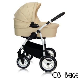 Carucior 3 in 1 Kummer Inspiro 03 beige