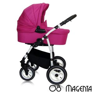 Carucior 3 in 1 Kummer Inspiro 08 magenta
