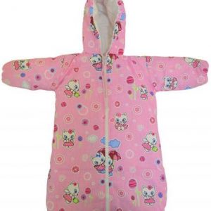 Sac bebe pentru carucior Pisica Roz