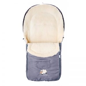 Sac de iarna de lana Gri