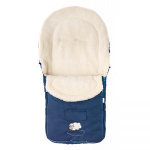 Sac de iarna de lana Bleumarin