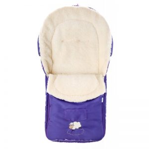 Sac de iarna de lana Mov