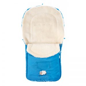 Sac de iarna de lana Turquoise