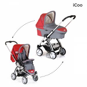Set Carucior 2 in 1 iCoo Coco Cocoon Set Bossa Nova