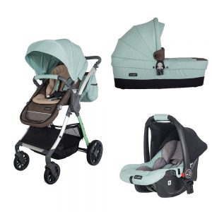 Sistem modular Coccolle Acero 3 in 1 Verde menta