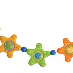 Sunatoare din plastic pentru carucior Stelute cu ursuleti