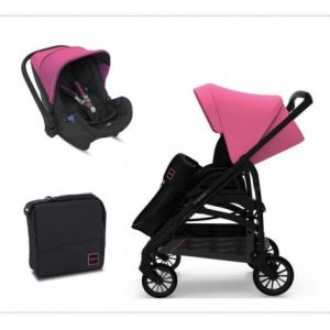 Carucior Trilogy System 3 in 1 colectia colours Peggy Pink
