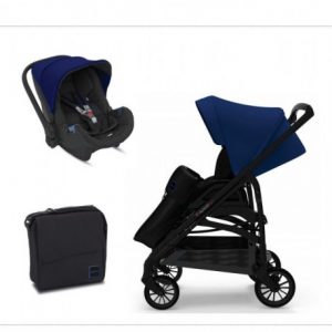 Carucior Trilogy System 3 in 1 colectia colours Splash Blue