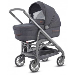 Carucior 3in1 Trilogy System Quattro Village Denim