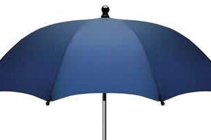 Umbrela pentru carucior 70cm UV 50+ Navy A Haberkorn
